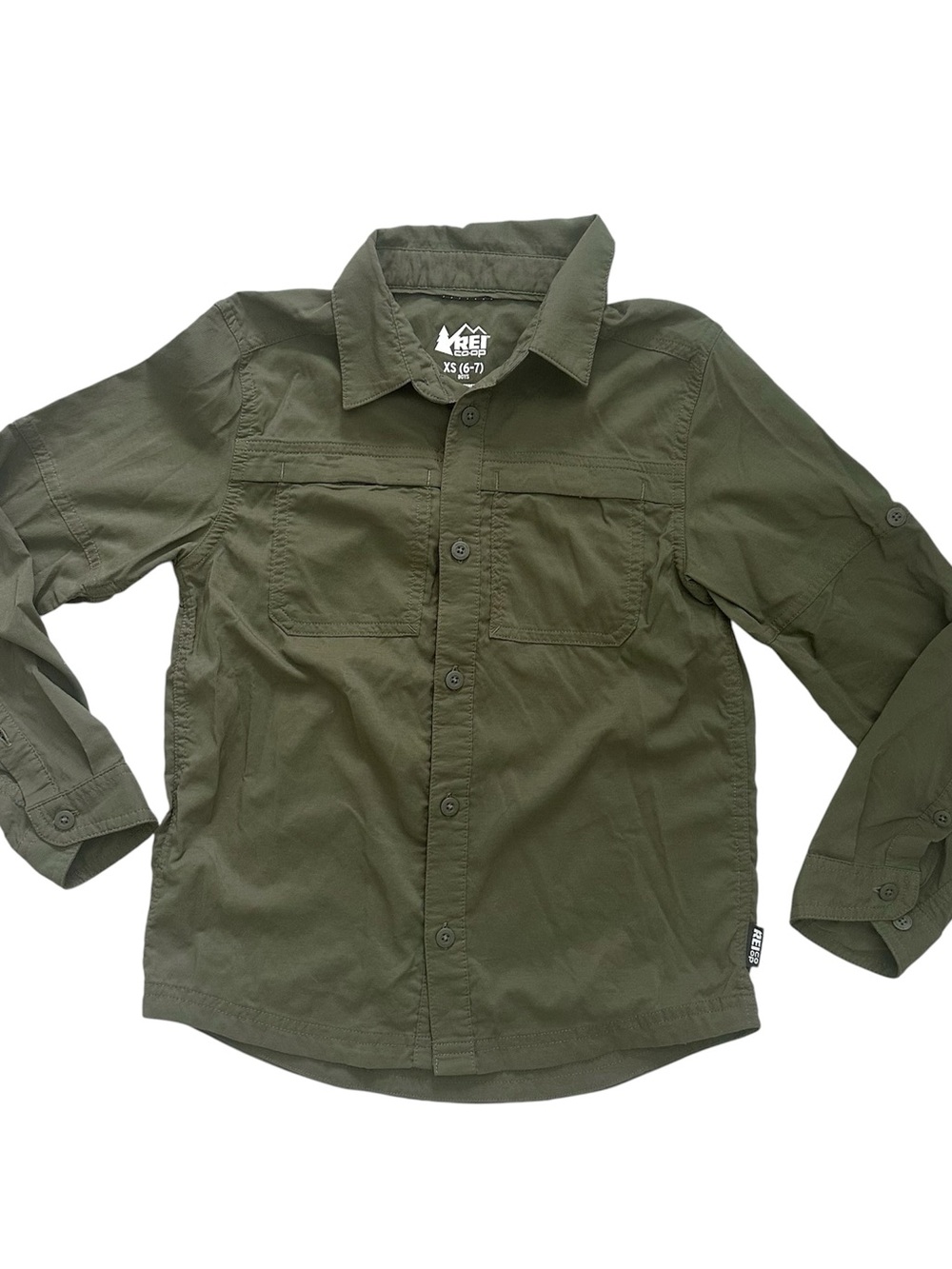EUC Boys REI Co-op Sahara Outdoor Hiking Shirt Size XS (6-7 years)